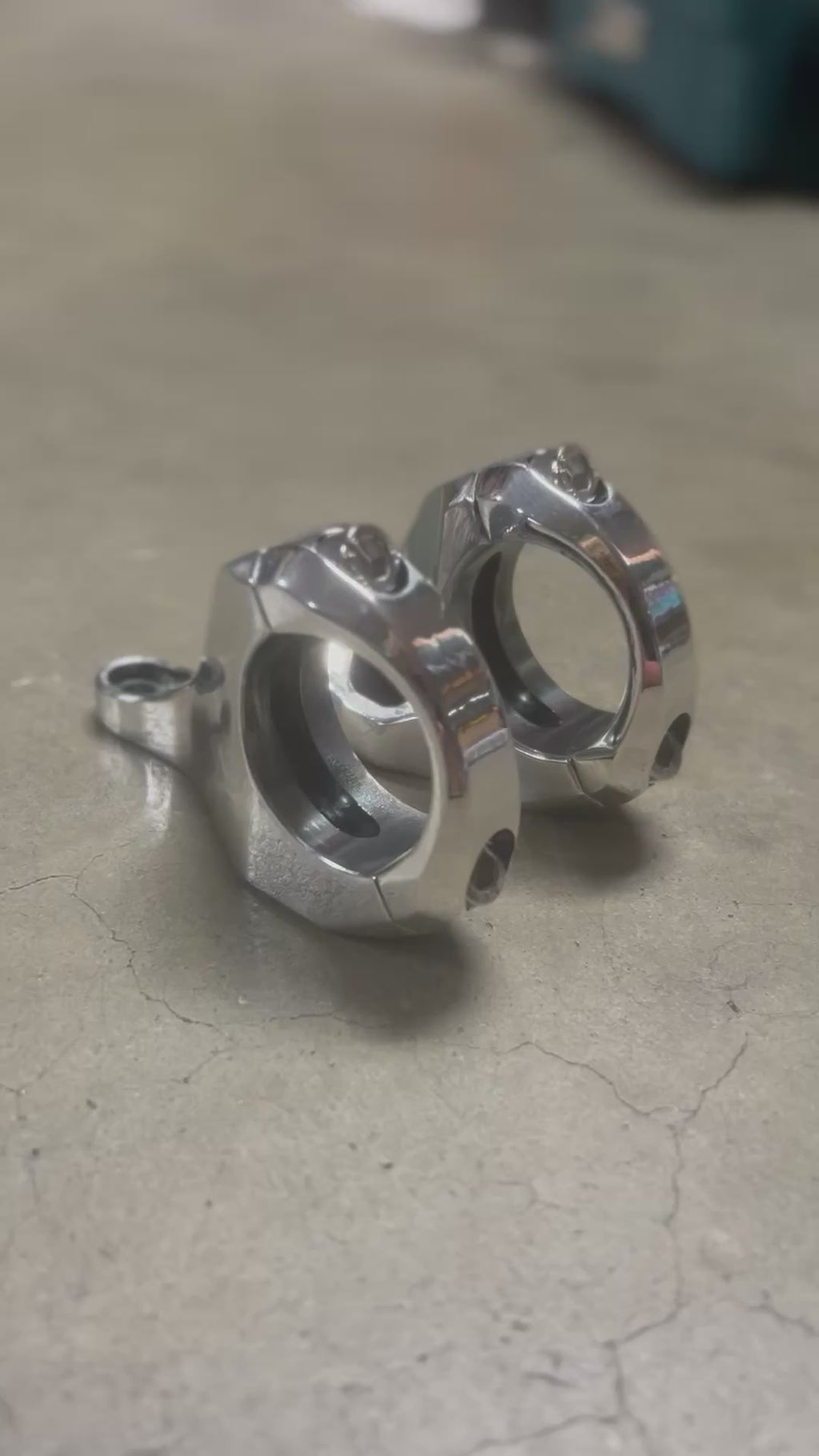 Silver Polished Direct Stem Mount